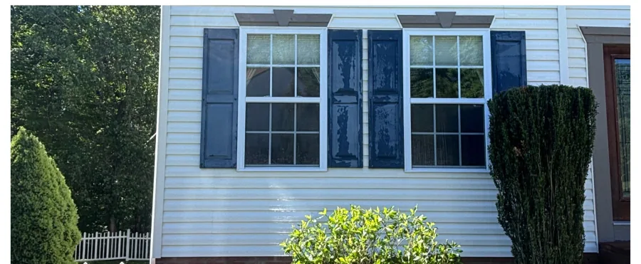 Front siding window section